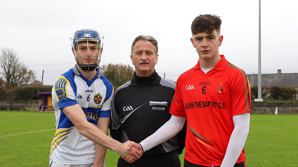 2019/2020 Dr. Harty Cup Group A Round 2 – Thurles CBS 2-28 John the Baptist Hospital 0-13