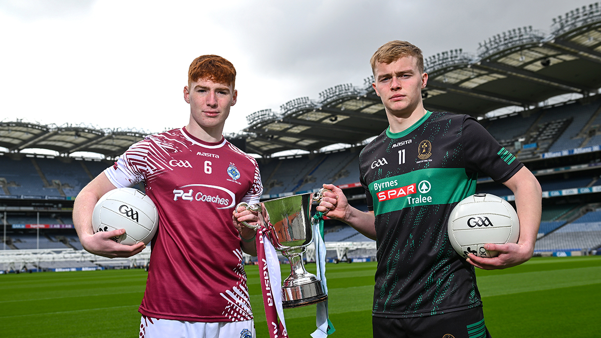 2024 Masita All-Ireland Post Primary Schools Hogan Cup Football Final – Omagh CBS (Tyrone) 3-14 Mercy Mounthawk (Kerry) 0-11